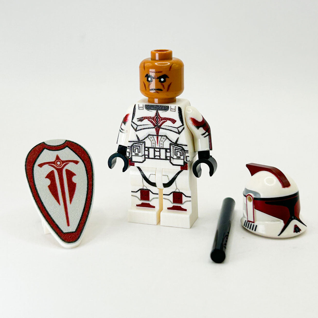 Riot Clone Trooper (Phase 1) Minifig made using LEGO parts  - B3 Customs 2
