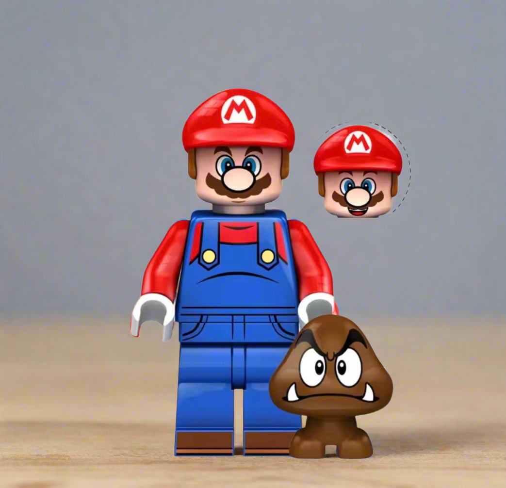 Mario Minifigure for Lego 