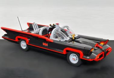 Classic Batmobile Building Block Set (1822 Pieces) 76328 for Lego