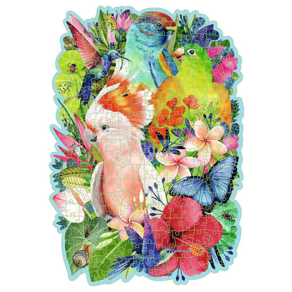 Beautiful Birds 300 Piece Wood Jigsaw Puzzle Ravensburger 2