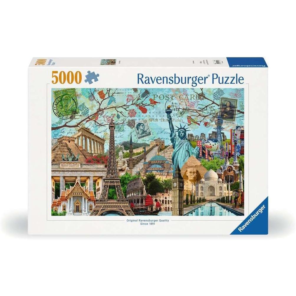 Big City Collage 5000 Piece Jigsaw Puzzle by Ravensburger
