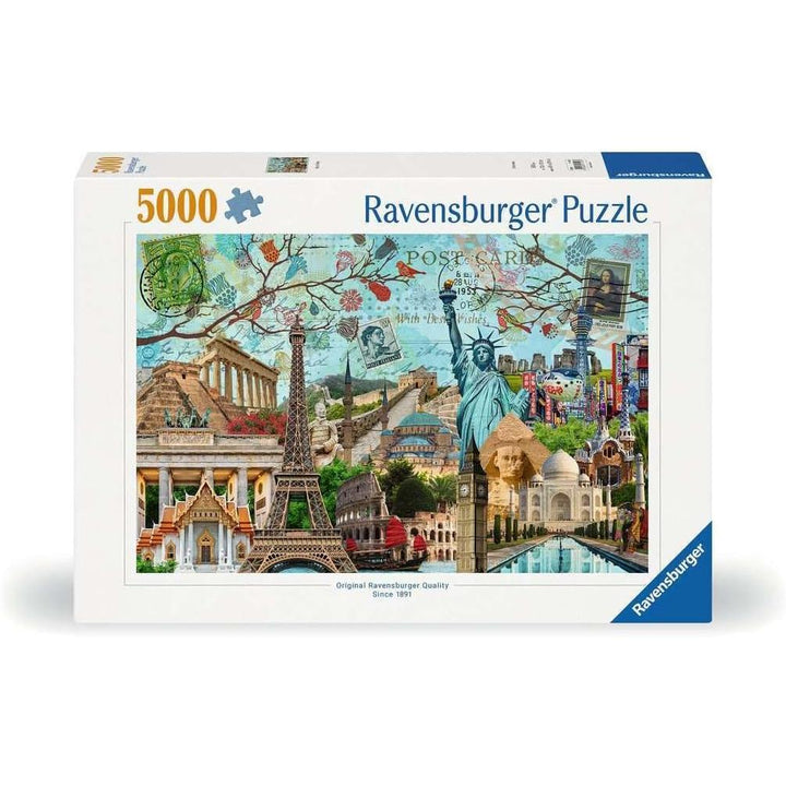Big City Collage 5000 Piece Jigsaw Puzzle by Ravensburger