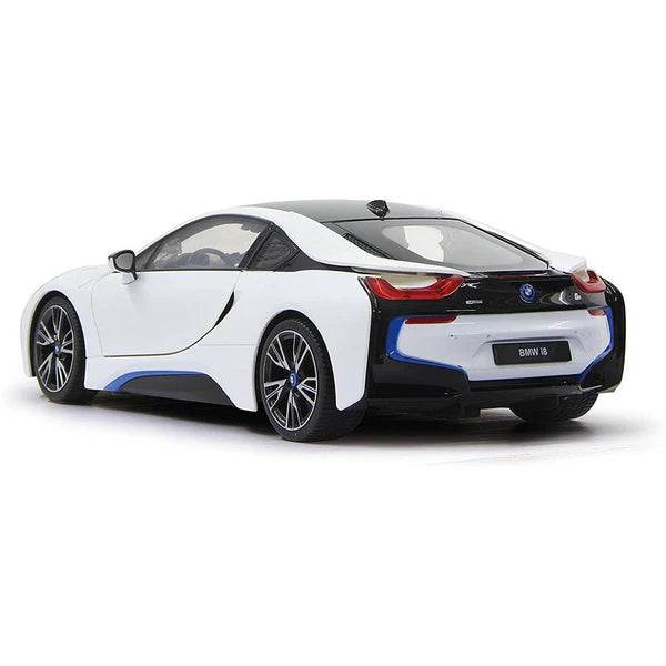BMW i8 in White 1:14 Scale RC Remote Control Car by Rastar