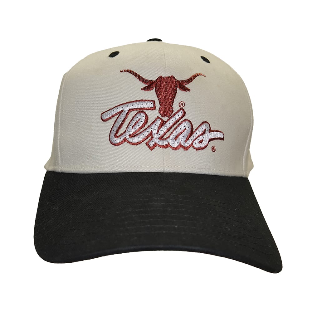 Bold Texas Longhorns Flashing Fiber Optic Cap-0