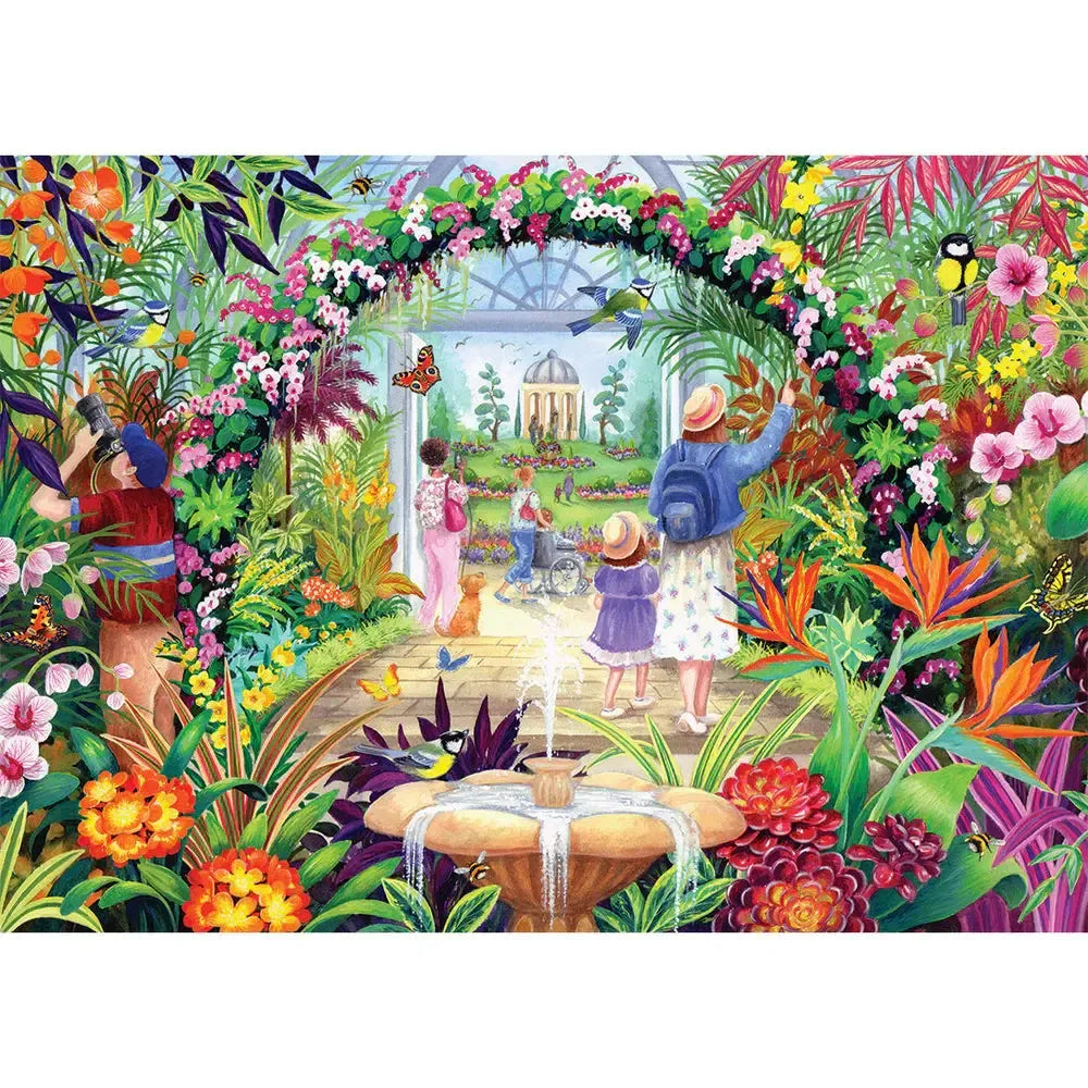 Botanical Blooms 1000 Piece Jigsaw Puzzle Gibsons 2