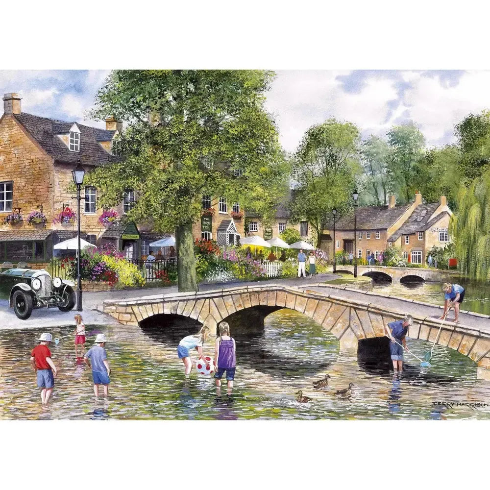Bourton on the Water 1000 Piece Jigsaw Puzzle Gibsons 2