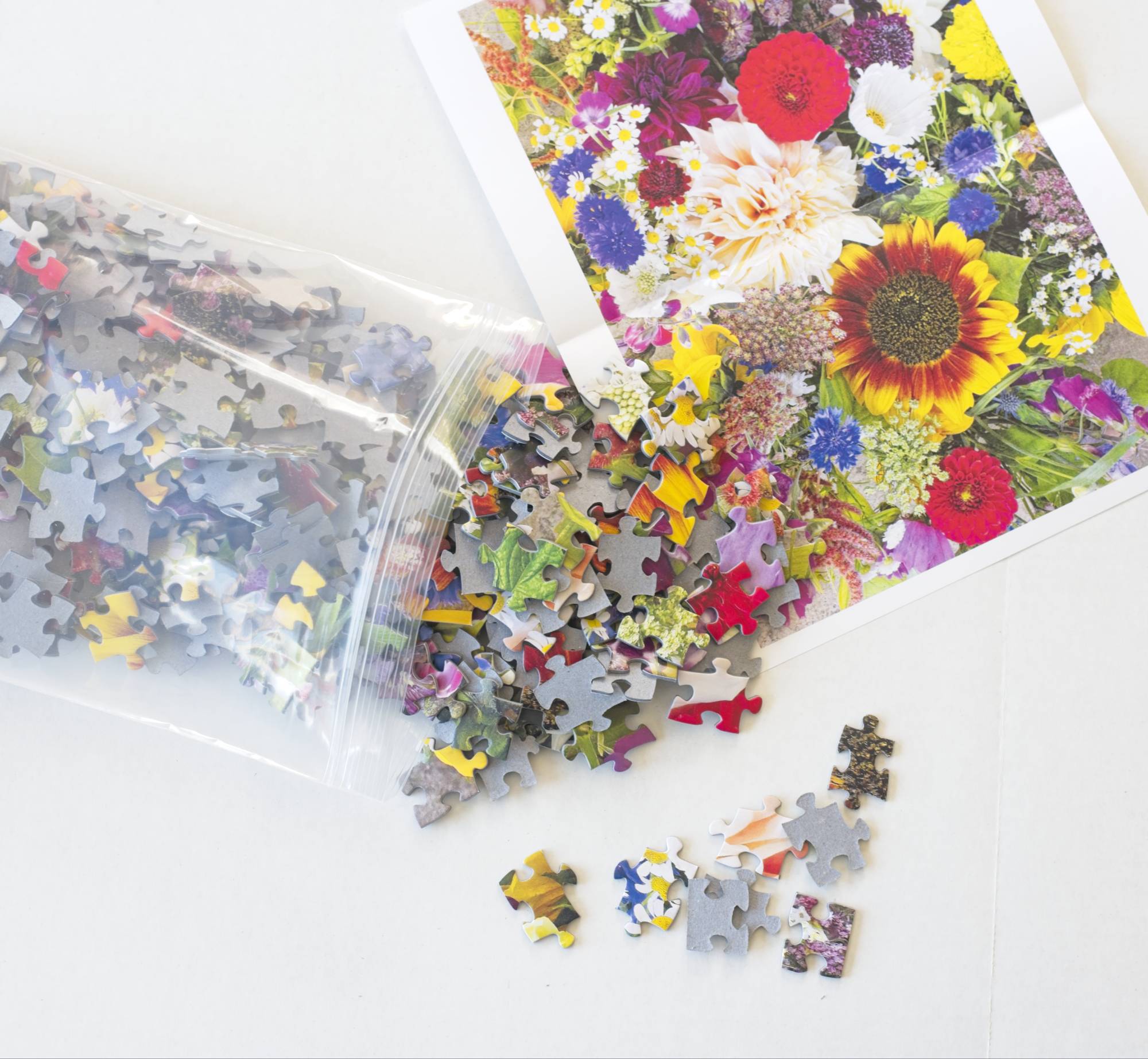 Boxcar Flower Farm Puzzle by DeAnna Tibbs – 500-Piece Floral Art 4