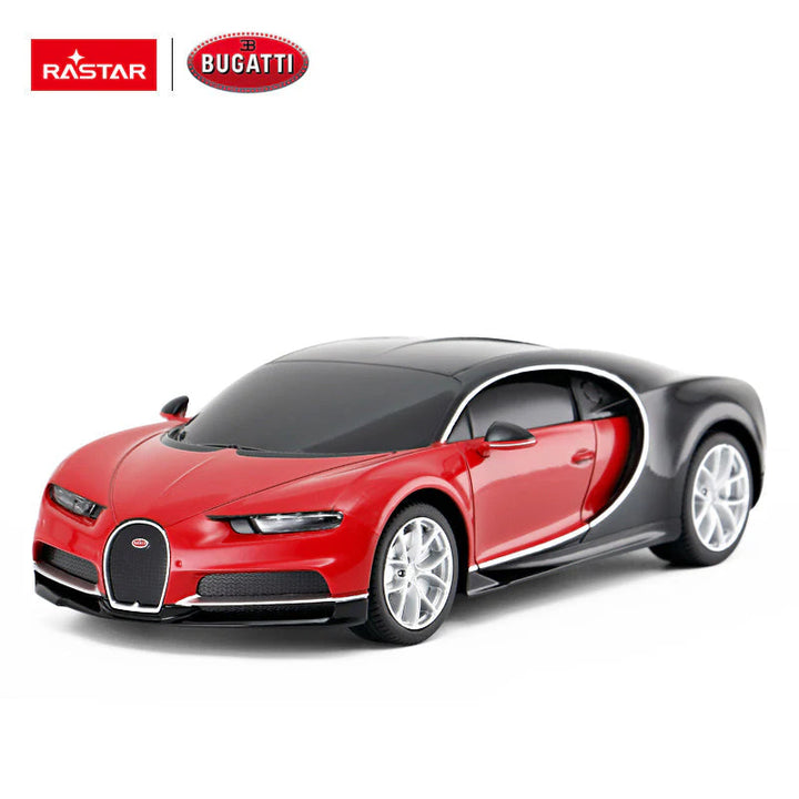 Bugatti Chiron (Red) 1:14 Scale Remote Control Car by Rastar