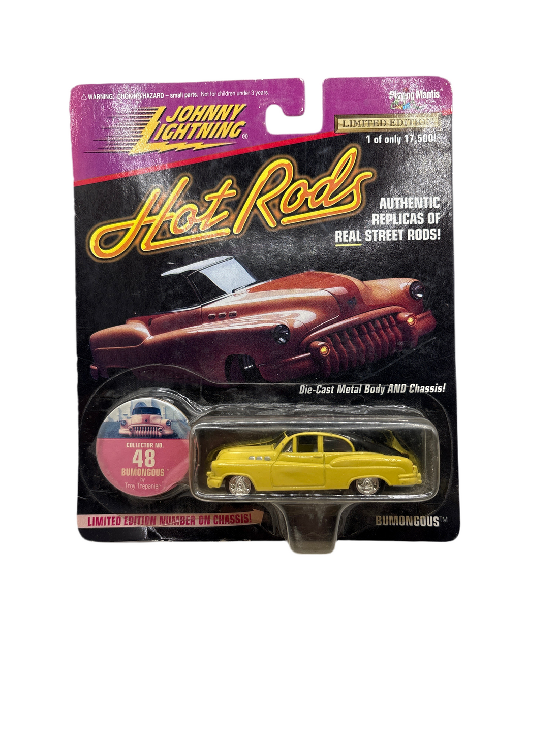 Johnny Lightning Bumongous Diecast yellow
