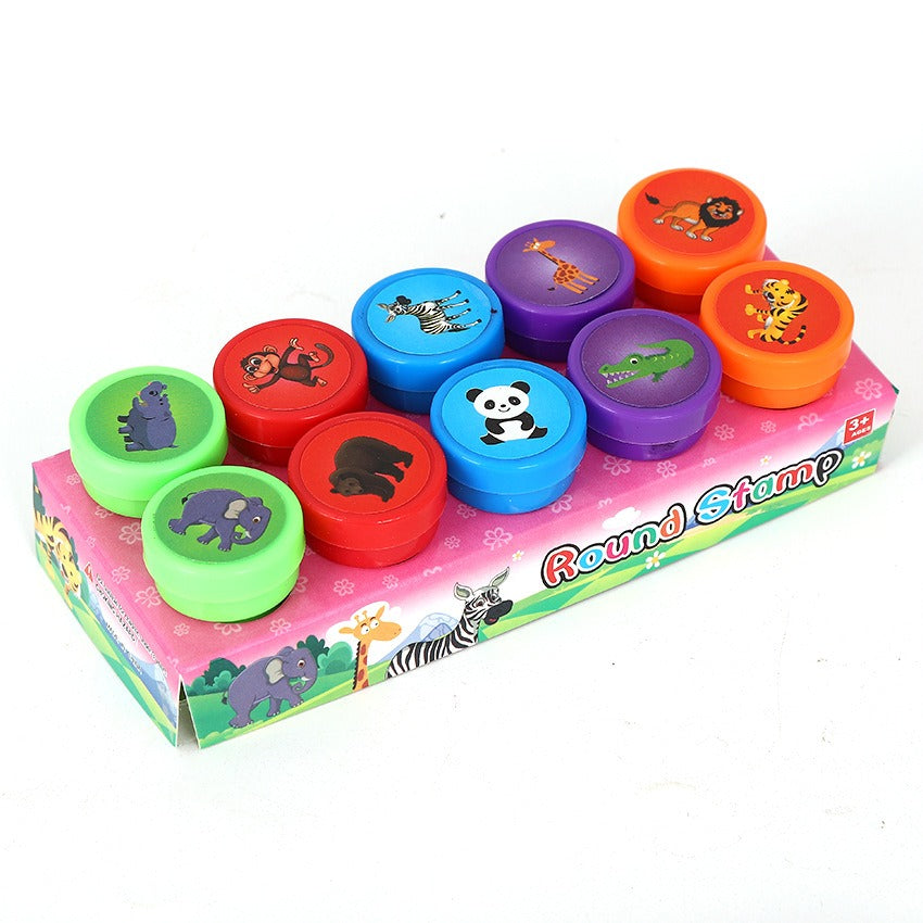 10 Pcs Toy Stamp Set for Kids 15