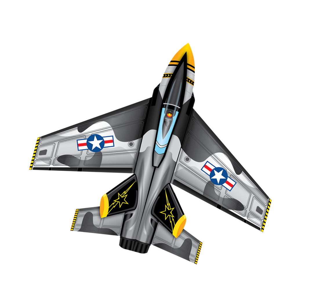 Kite - 57 Inch Wingspan 2-D Camo Jet