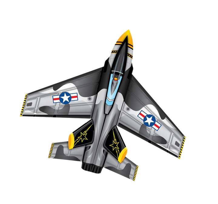 Kite - 57 Inch Wingspan 2-D Camo Jet
