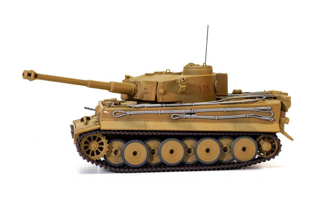 Panzerkampfwagen VI Tiger Ausf E (Early Production) Tank "Tiger 131 Schwere Panzerabteilung 504 Point 174 Gueriat El Atach Tunisia" (1943) German Army "Military Legends" Series 1/50 Diecast Model by Corgi-1