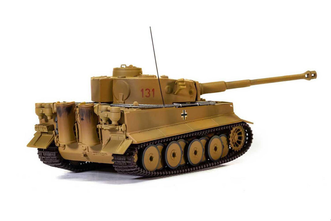 Panzerkampfwagen VI Tiger Ausf E (Early Production) Tank "Tiger 131 Schwere Panzerabteilung 504 Point 174 Gueriat El Atach Tunisia" (1943) German Army "Military Legends" Series 1/50 Diecast Model by Corgi-2