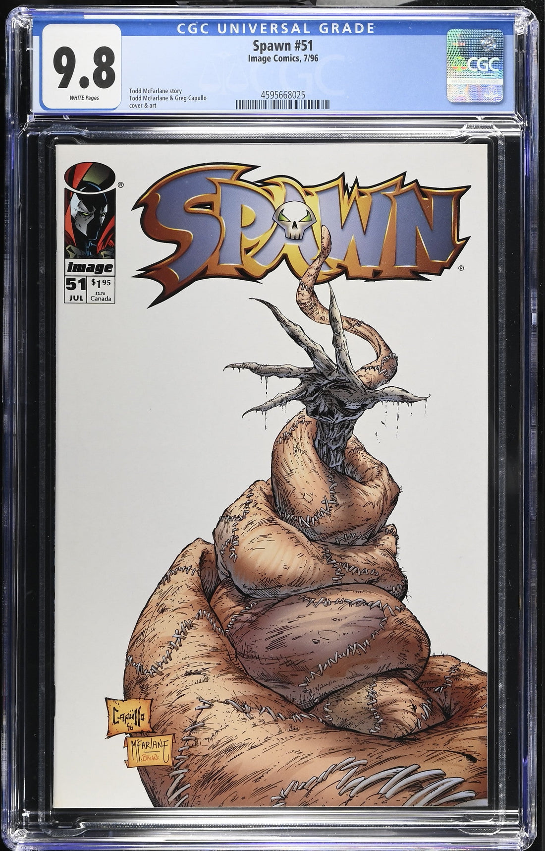 Spawn #51 (7/96) Graded CGC 9.8