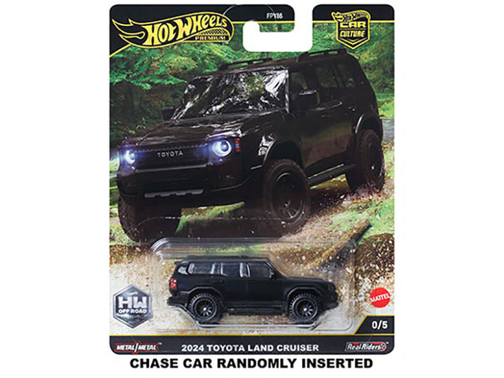 "HW Off Road" 5 piece Set "Car Culture" 2024 Series H Diecast Model Cars by Hot Wheels-0