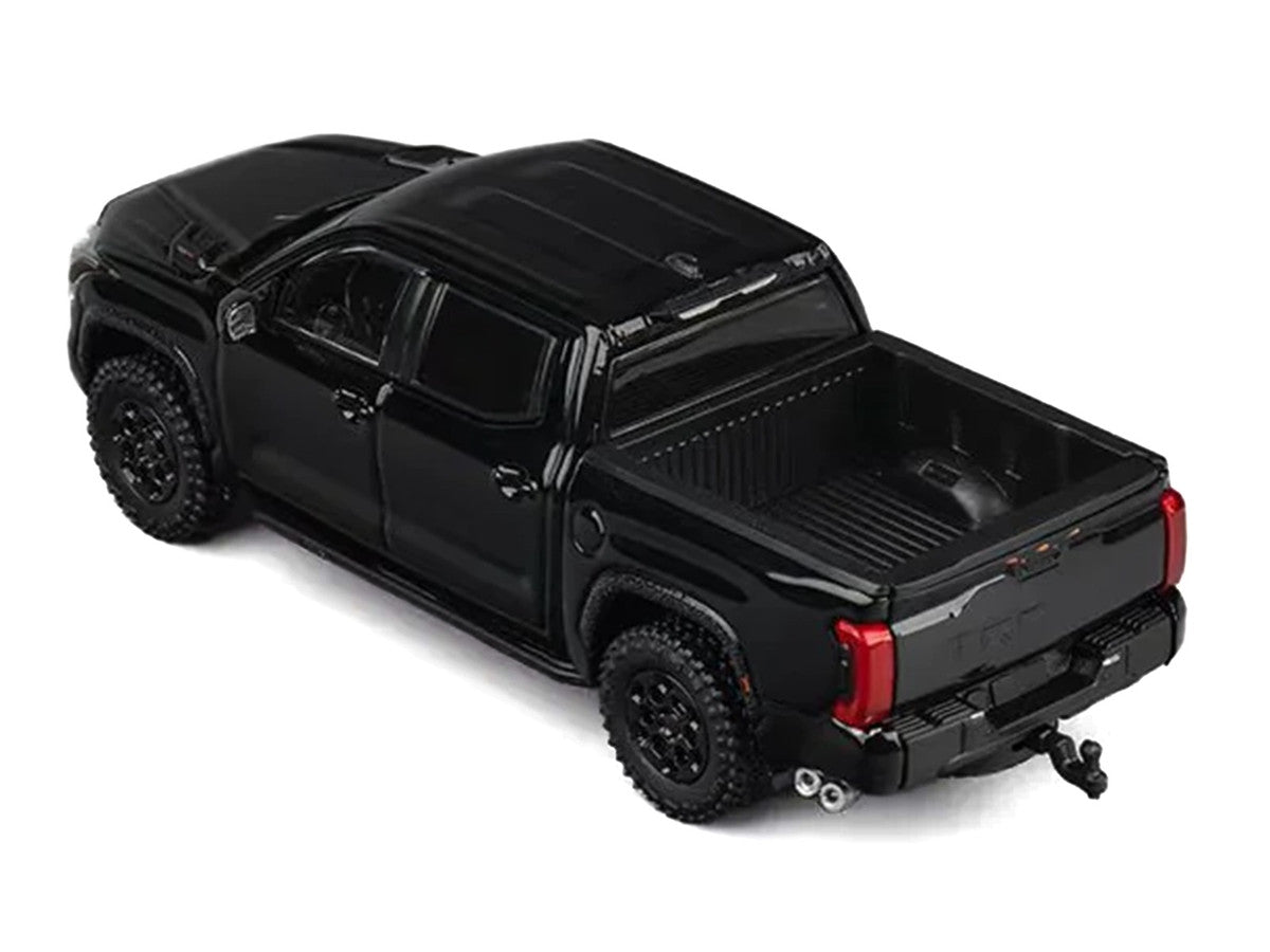 Toyota Tundra Pickup Truck Black 1/64 Diecast Model Car by CM Models