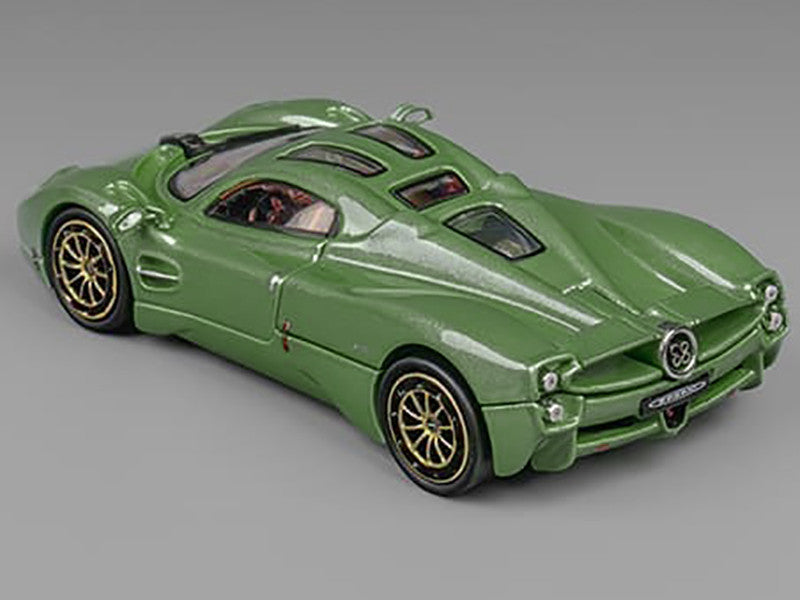 Pagani Utopia Green Metallic 1/64 Diecast Model Car by CM Model-0