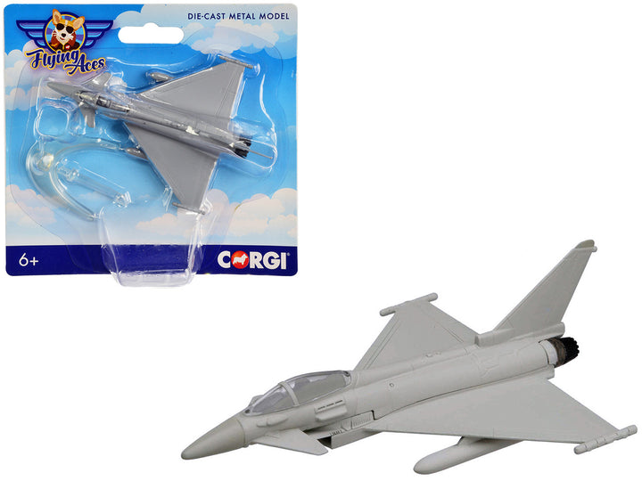 Eurofighter Typhoon Fighter Aircraft "Flying Aces" Series Diecast Model by Corgi-0