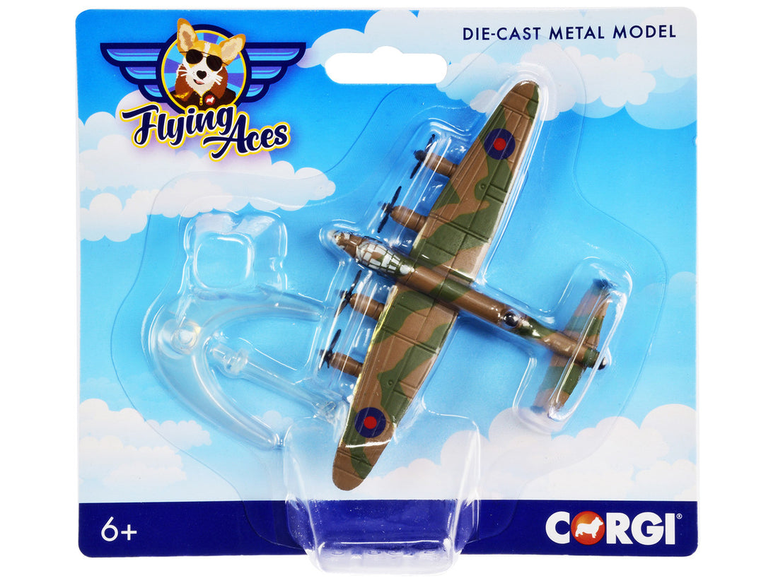 Avro Lancaster Bomber Aircraft "RAF" "Flying Aces" Series Diecast Model by Corgi-2