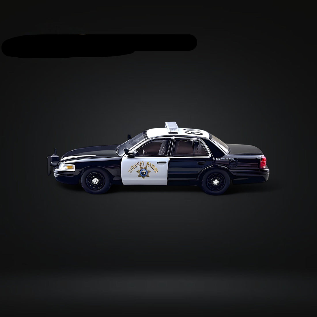 Ford Crown Victoria California State Police Car 1:64 by Rollin 3