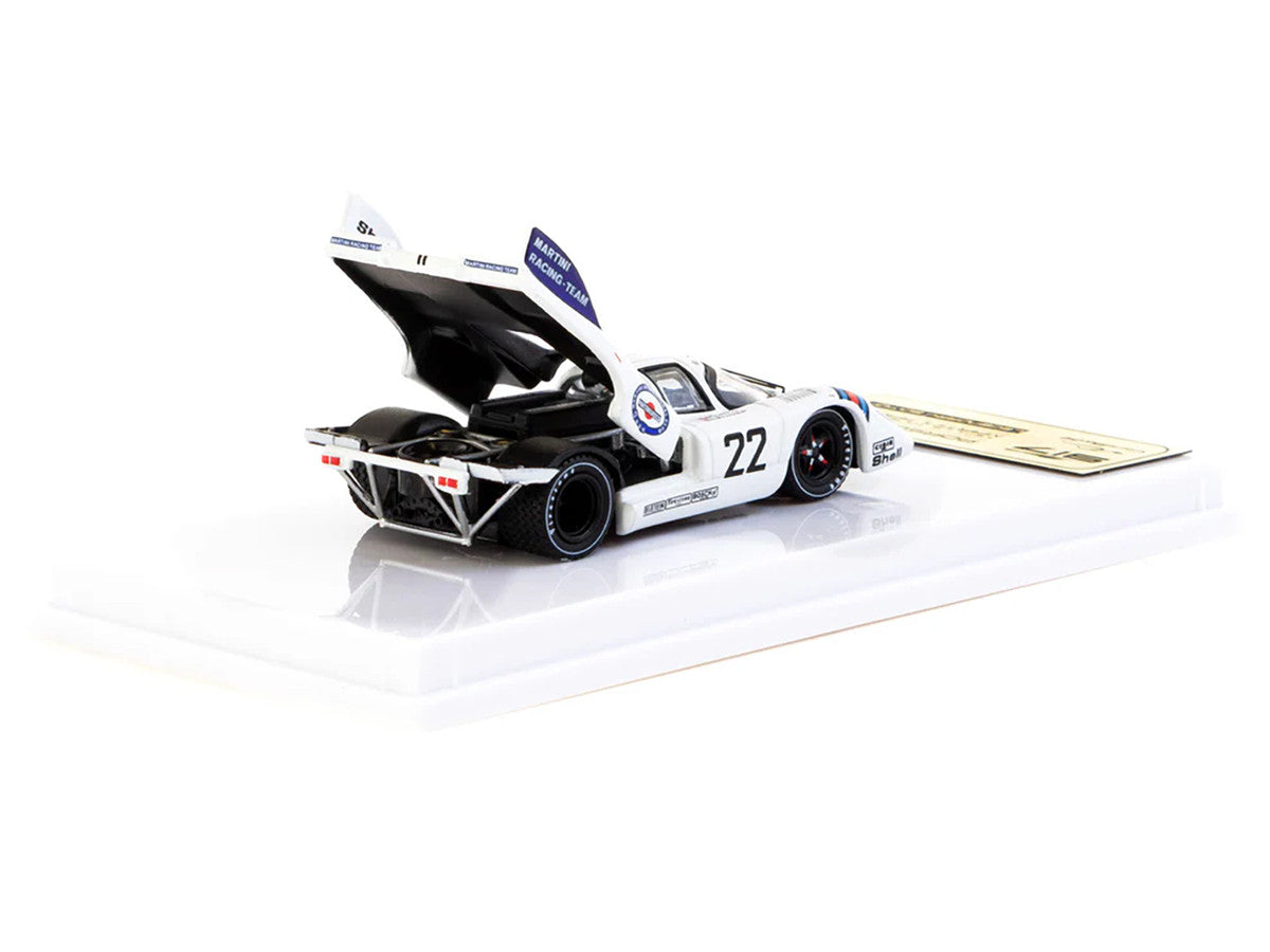 Porsche 917K #22 Gijs van Lennep - Helmut Marko "Martini Racing" Winner "24 Hours of Le Mans" (1971) "Curitiba64" Series 1/64 Diecast Model Car by Tarmac Works-2