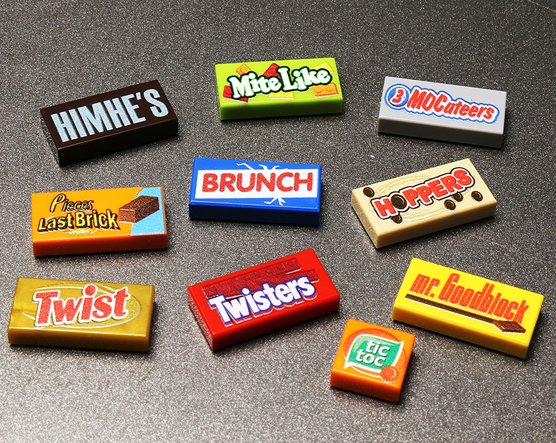 Candy Pack (Series 1) made using LEGO parts - B3 Customs 2