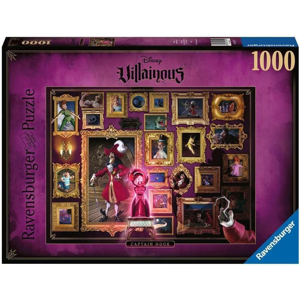 Captain Hook Disney Villainous 1000-piece Ravensburger puzzle