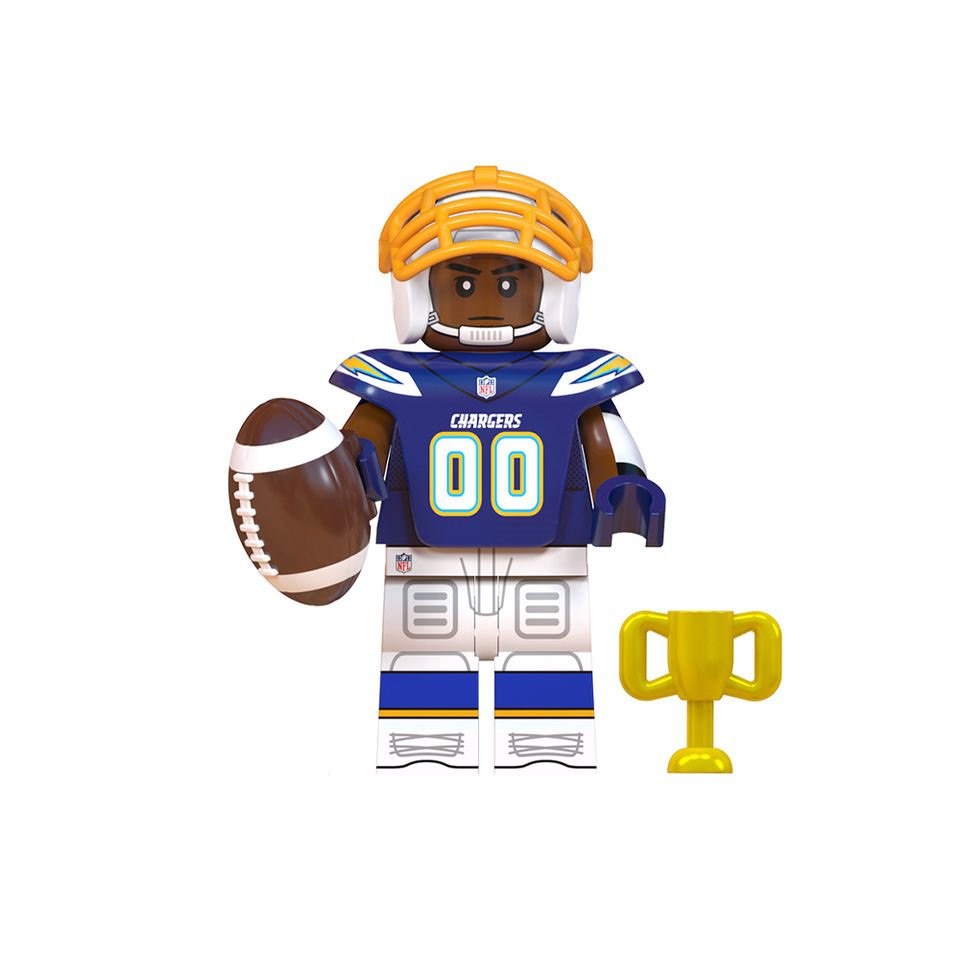 San Diego Chargers - NFL Minifigure for Lego