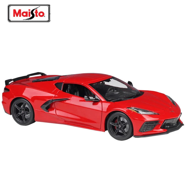 Chevy Corvette Stingray Coupe High Wing 2020 SE 1:24 diecast by Maisto
