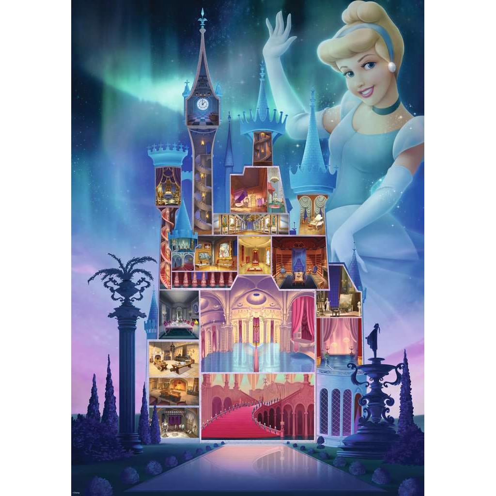 Cinderella "Disney Castle Collection" 1000 Piece Jigsaw Puzzle Ravensburger 2