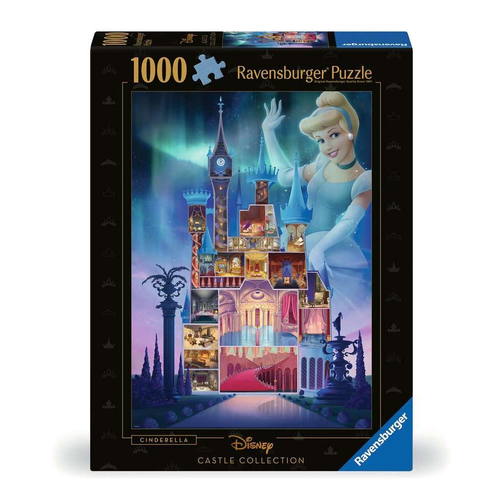 Cinderella "Disney Castle Collection" 1000 Piece Jigsaw Puzzle Ravensburger