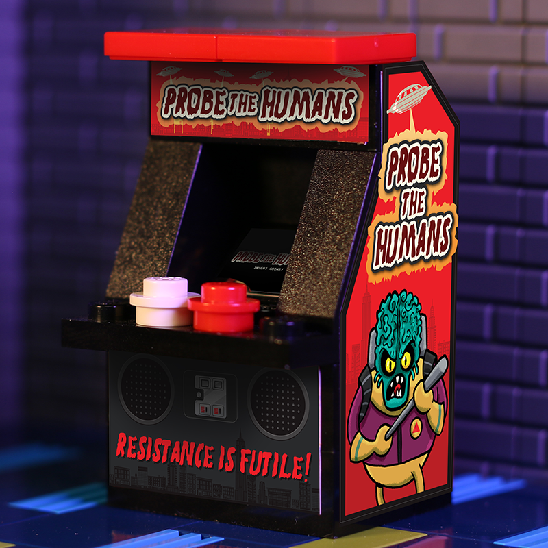 Probe the Humans for Lego - B3 Customs Arcade Machine 3