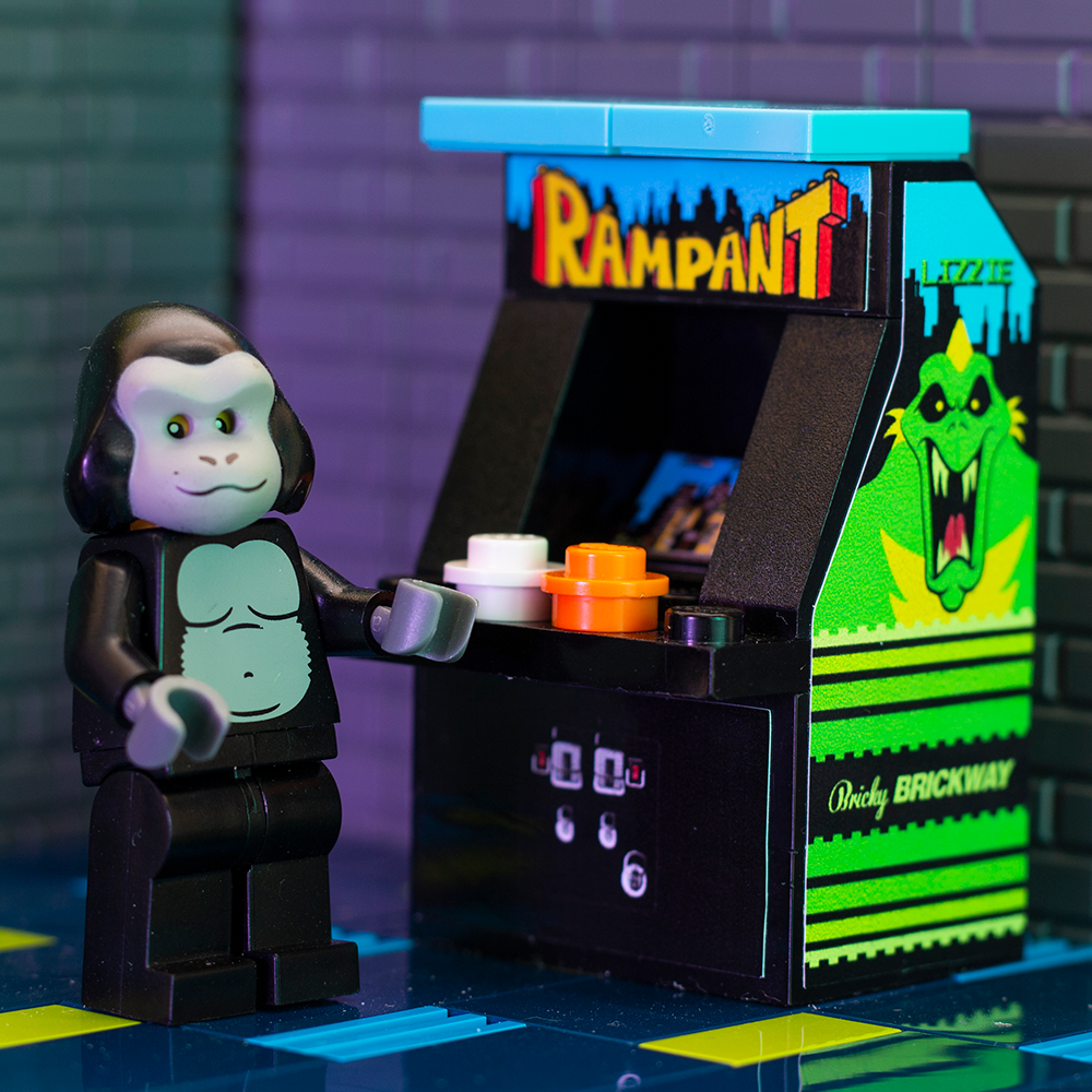 Rampant - B3 Customs Arcade Machine made using LEGO parts 2
