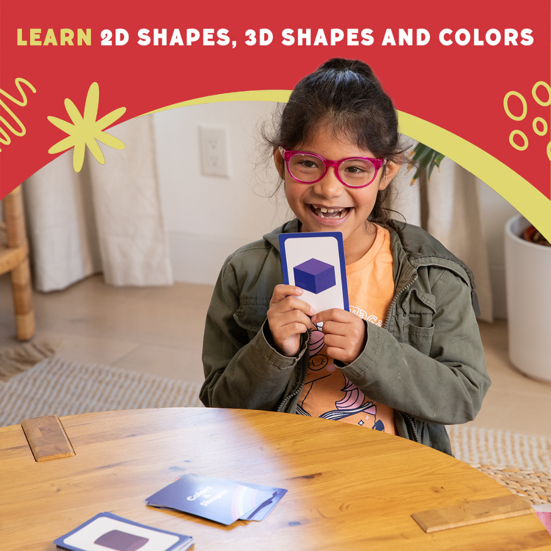 2D & 3D Shapes & Colors Card Pack 4