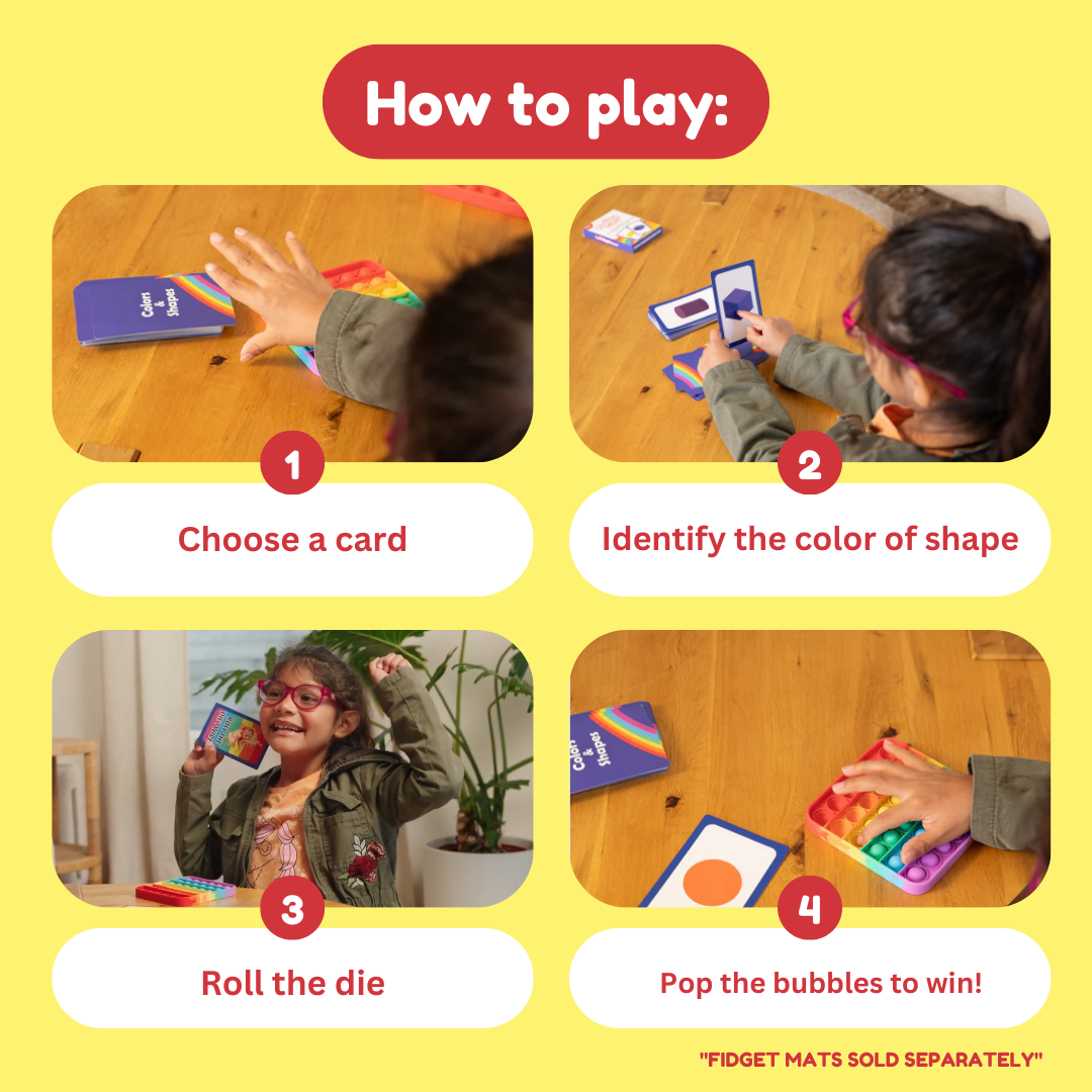 2D & 3D Shapes & Colors Card Pack 3