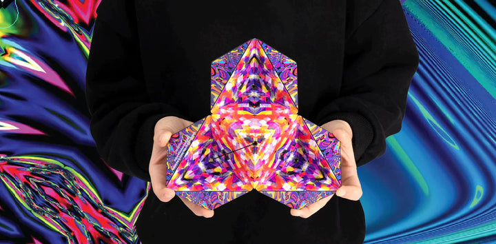 Shashibo Artist Series by Laurence Gartel - Puzzle cube. Best games of 2023. Confettiv2 design.
