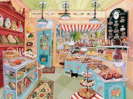 Ravensburger Corner Bakery Puzzle - 750 Piece Large Format Jigsaw Puzzle - 2