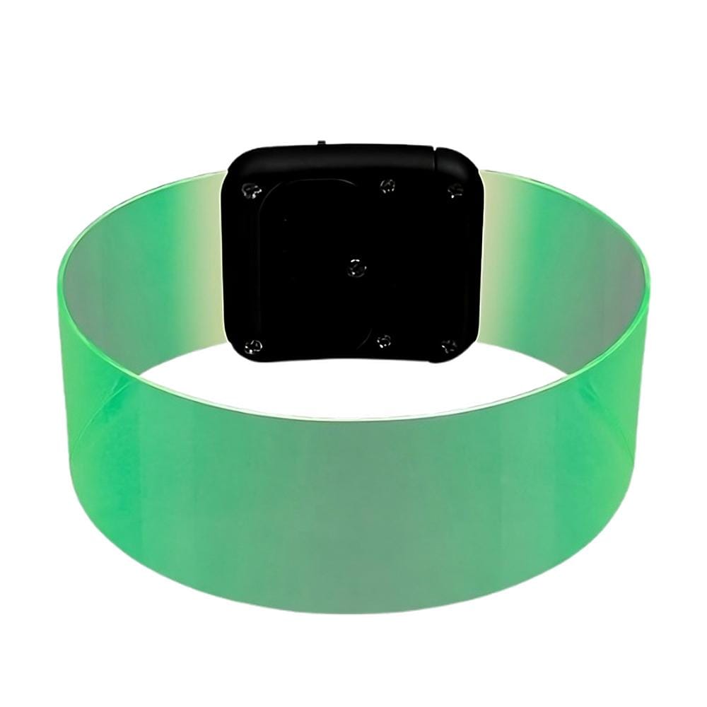 Cosmic Green LED Bracelets Magnetic Clasp-1
