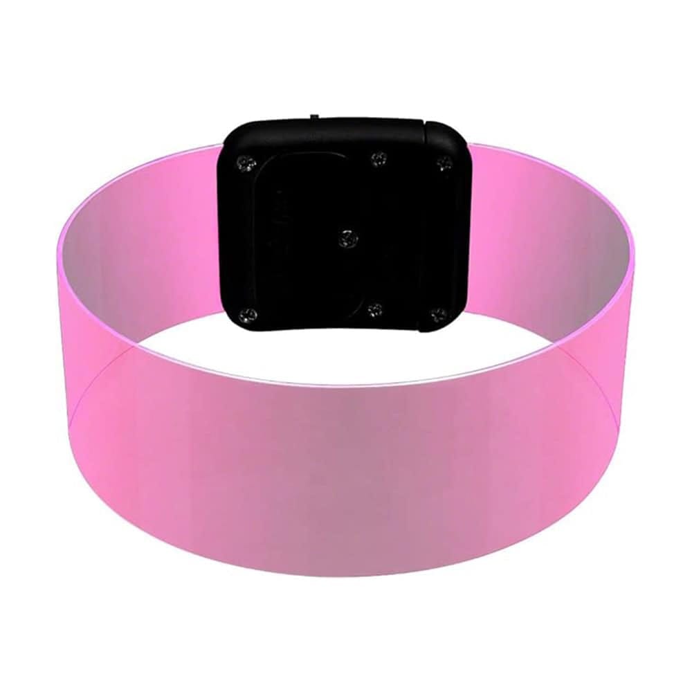 Cosmic Pink LED Bracelets Magnetic Clasp-0
