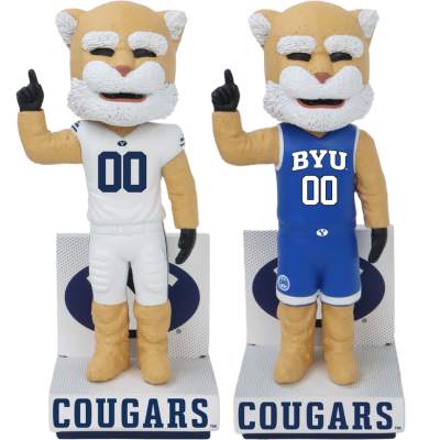 Cosmo the Cougar BYU Cougars Mascot Basketball Jersey Bobbleheads 4