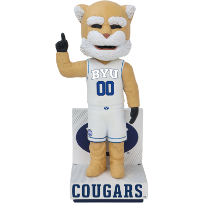 Cosmo the Cougar BYU Cougars Mascot Basketball Jersey Bobbleheads 3