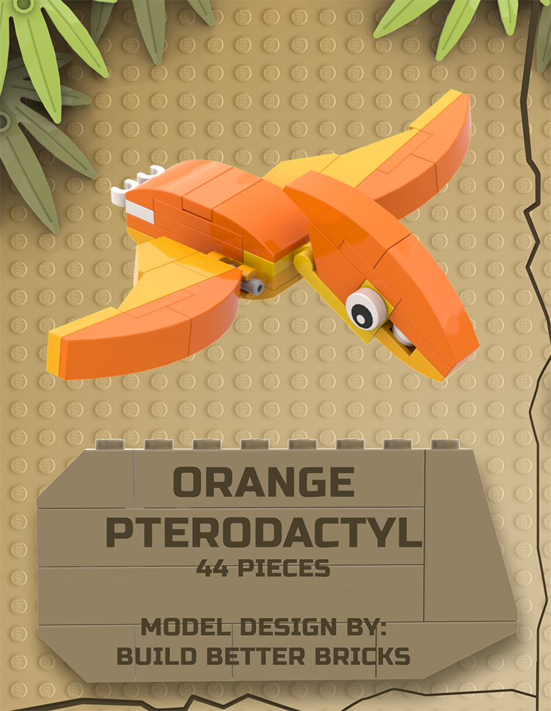 Pterodactyl - Custom Dinosaur Set 2
