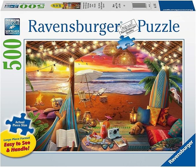 Ravensburger Cozy Cabana Puzzle - 500-Piece Jigsaw Puzzle