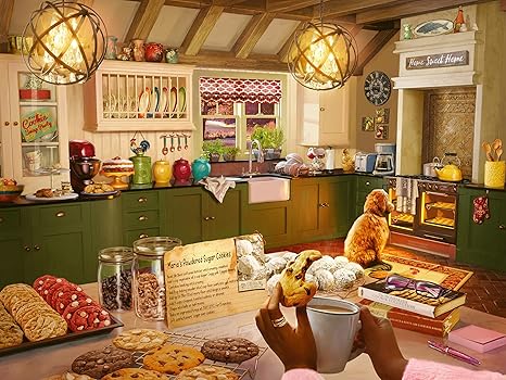 Ravensburger Cozy Kitchen Puzzle - 750 Piece Jigsaw Puzzle - 3