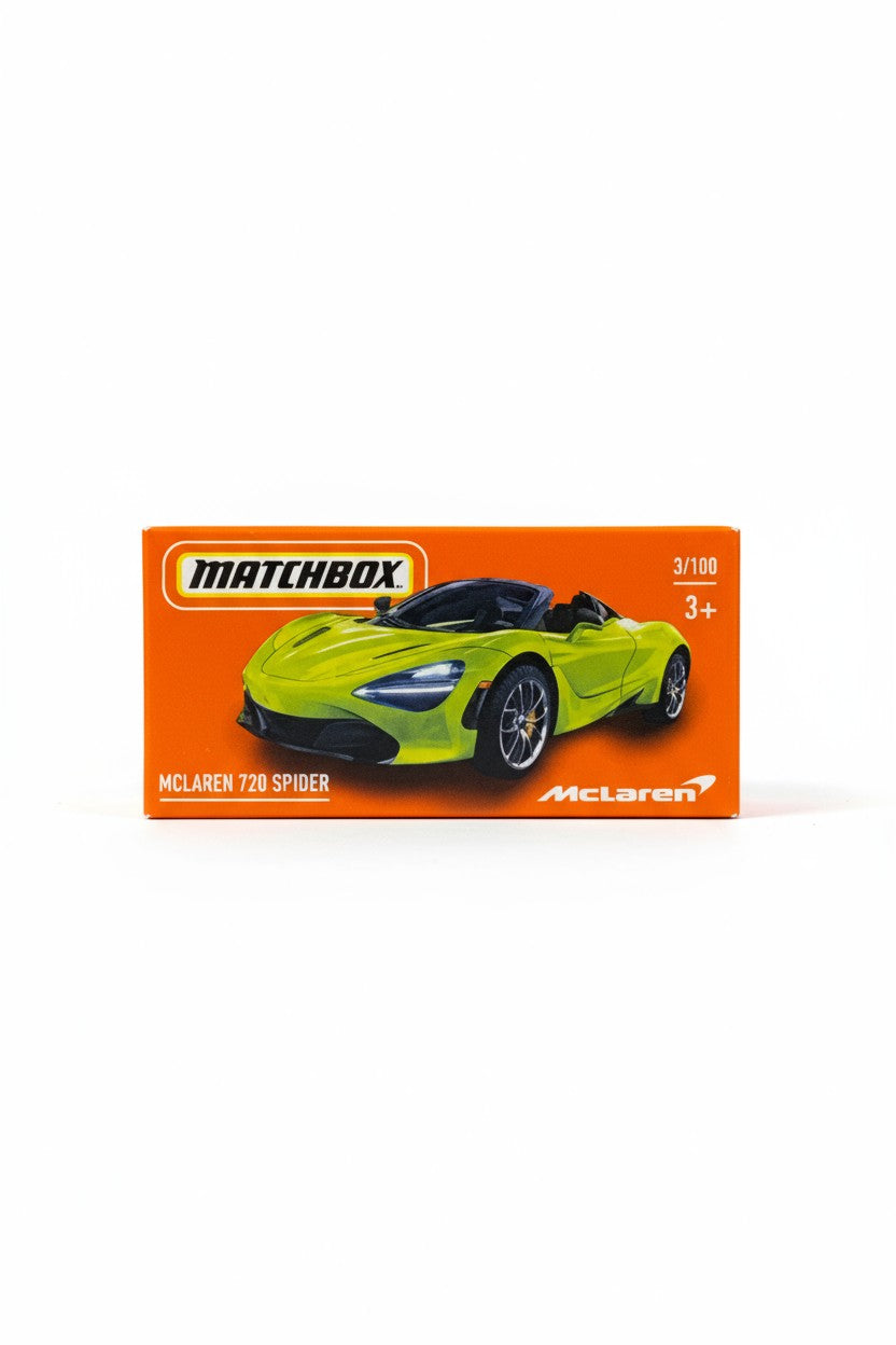 Matchbox McLaren 720 Spider - Power Grabs - Matchbox Series 3/100 2