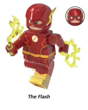 The Flash Custom Minifigure for Lego