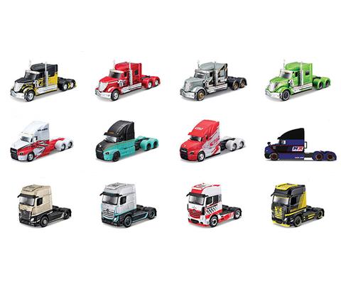 Custom Rig Semi-truck Cabs in 1:64 Diecast - By Maisto