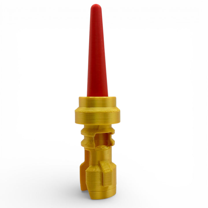 Red Blade w/ Gold Hilt Minifig Costume [3D Printed] for Lego