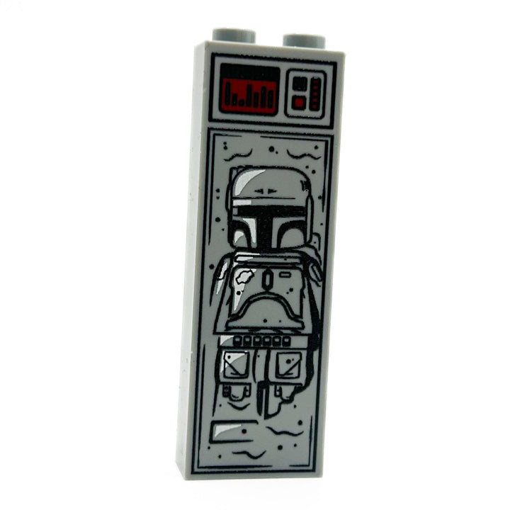 Cloud City Bounty Hunter in Carbonite (1x2x5 Brick) for Lego